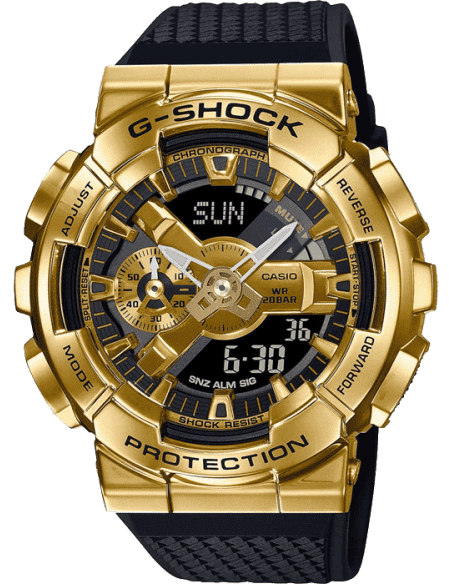 casio transparent gold