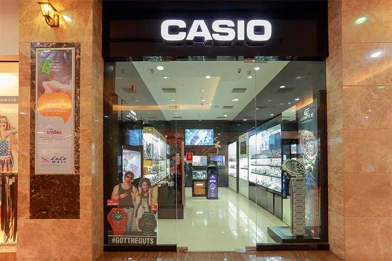 casio showroom lulu mall