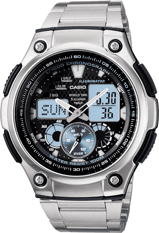 Buy Casio AD160 AQ 190WD 1AVDF Youth Watch in India I Swiss Time House