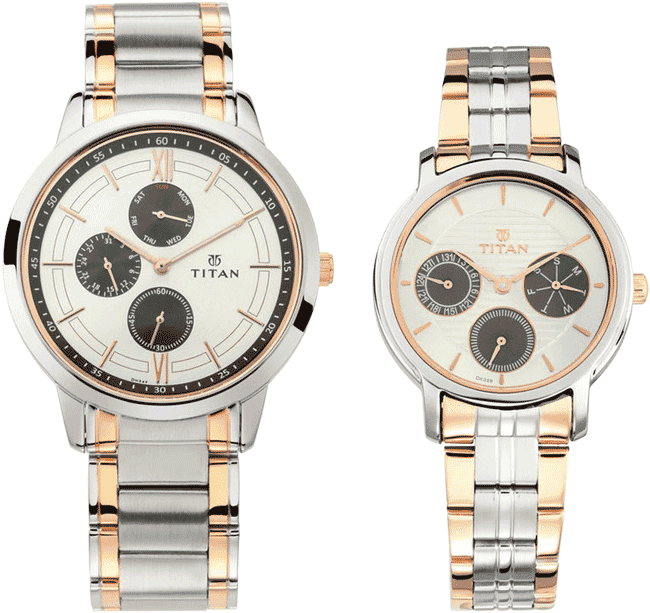 Titan couple watches below 3000 cheap
