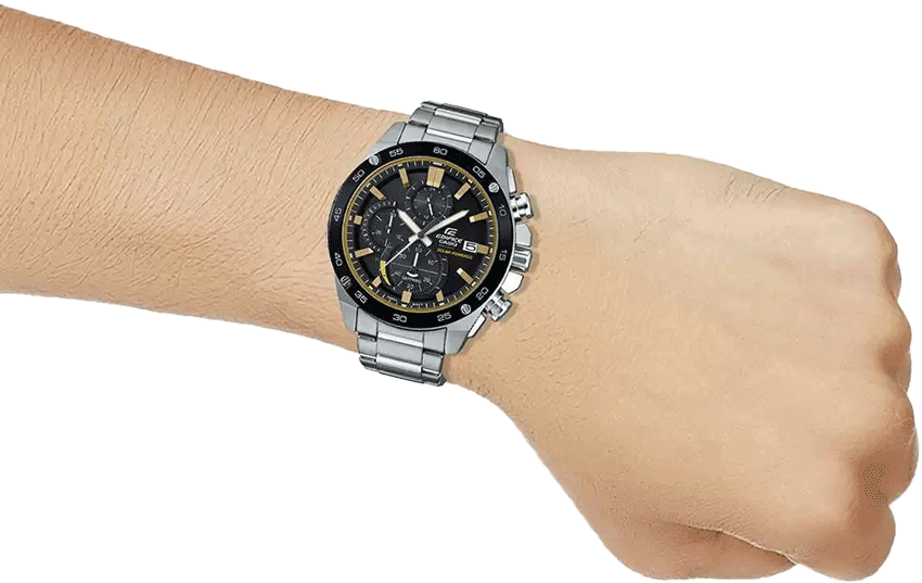 Buy Casio EX465 EFS-S500DB-1BVUDF Edifice Watch in India I Swiss Ti