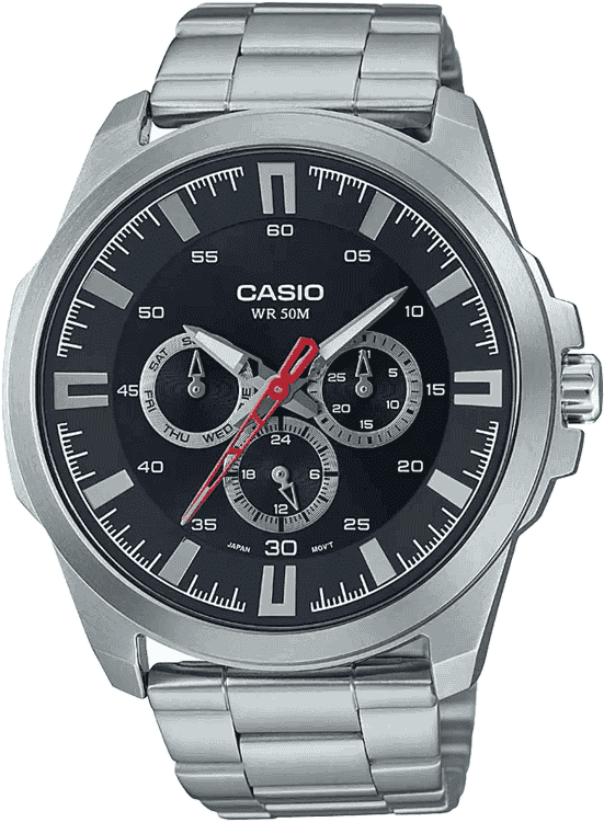 Buy Casio A1308 MTP SW310D 1AVDF Enticer Men Watch in India I Swiss