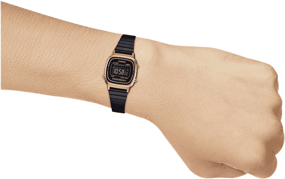 Casio la670wegb sales