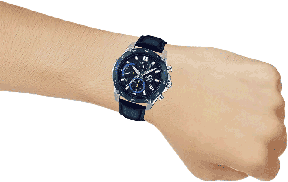 Buy Casio ED470 EFR 557BL 2AVUDF Edifice Watch in India I Swiss Tim