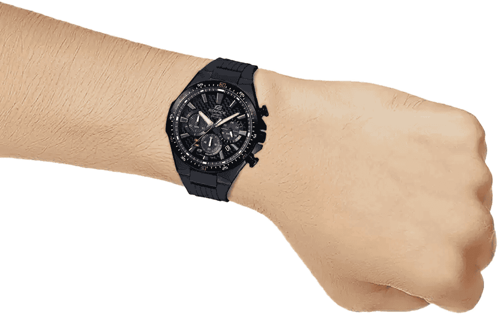 Buy Casio EX411 EQS 800CPB 1AVUDF Edifice Watch in India I Swiss Ti