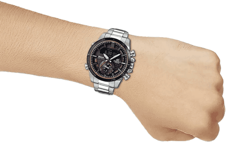 Buy Casio EX451 ECB 800DB 1ADR Edifice Watch in India I Swiss Time