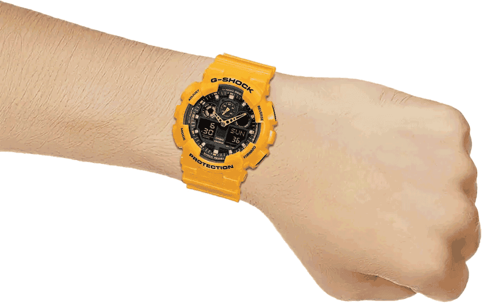 Buy Casio G273 GA 100A 9ADR G Shock Watch in India I Swiss Time House