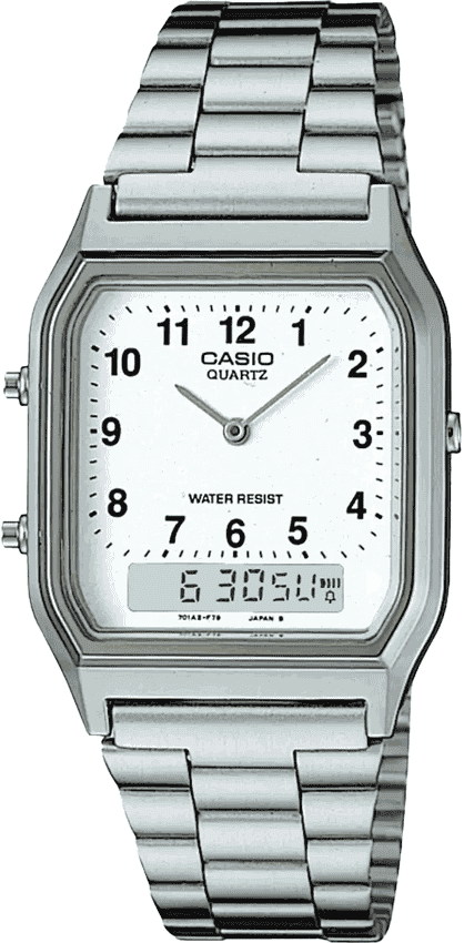 Buy Casio AD02 AQ-230A-7BMQ Vintage Watch in India I Swiss Time House