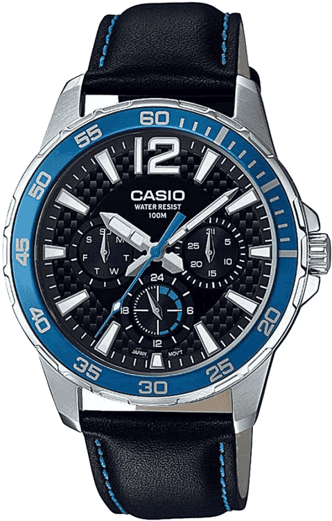 Buy Casio A1480 MTD 330L 1A2VDF Enticer Men Watch in India I Swiss