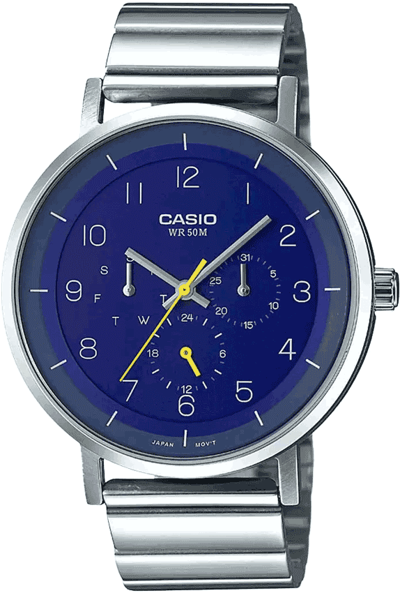 Buy Casio A1227 MTP E314D 2BVDF Enticer Men Watch in India I Swiss