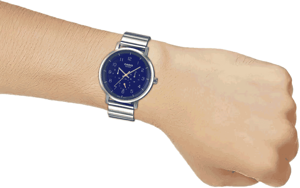 Buy Casio A1227 MTP E314D 2BVDF Enticer Men Watch in India I Swiss