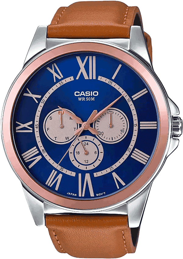 Buy Casio A1527 MTP E318L 2BVDF Enticer Men Watch in India I Swiss