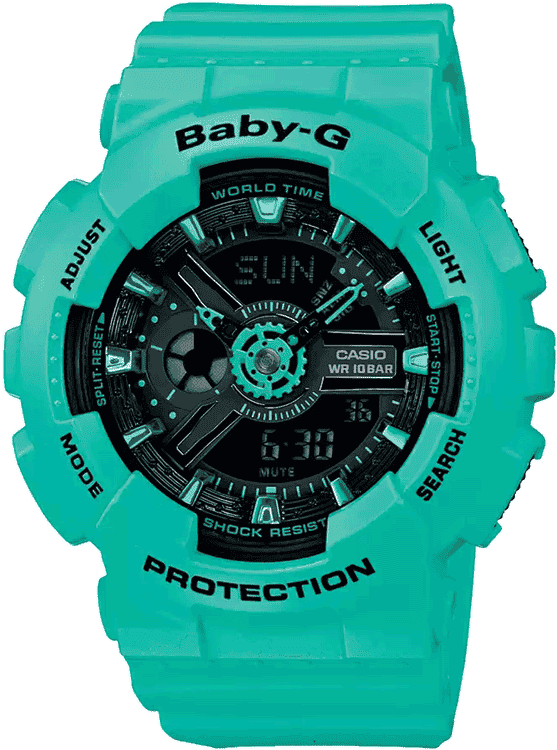 Buy Casio B149 BA 111 3ADR Baby G Watch in India I Swiss Time House