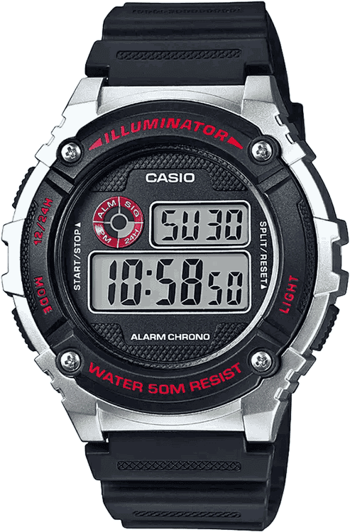 Casio w216 top