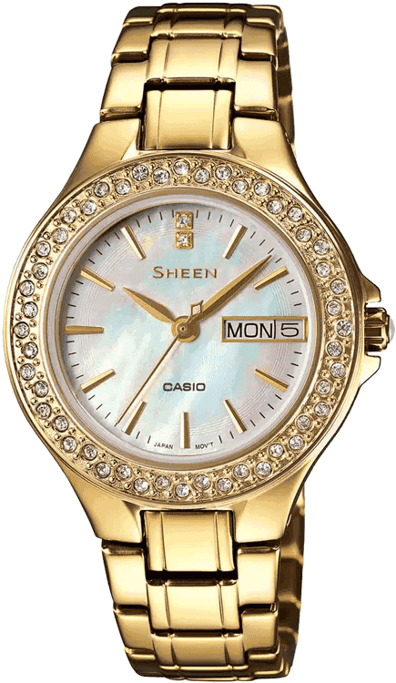 Casio sheen ladies watch sx099 discount