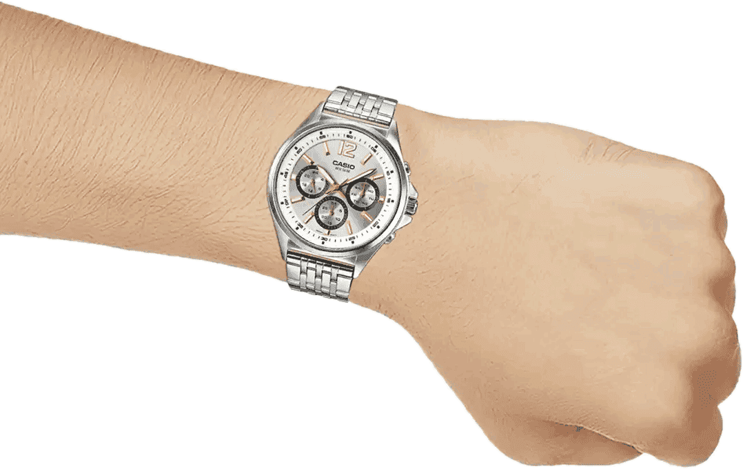 Buy Casio A958 MTP E303D 7AVDF Enticer Men Watch in India I Swiss T