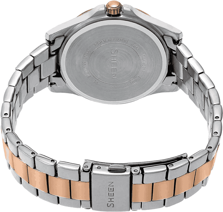 Buy Casio SX150 SHE 3806SPG 7AUDR Sheen Watch in India I Swiss Time