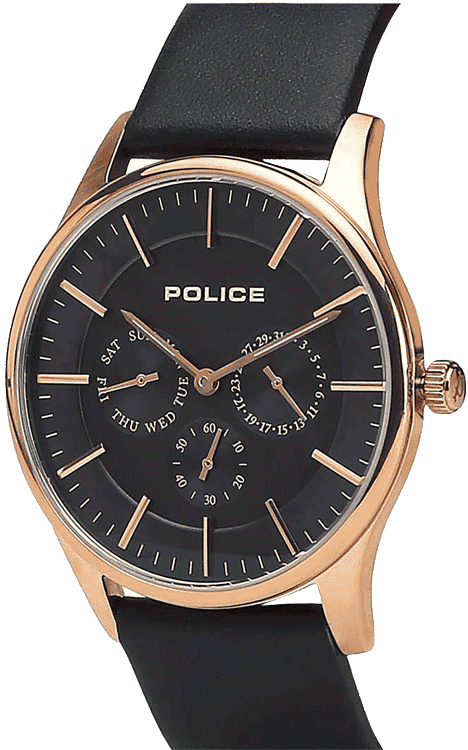 Police watch timepieces clearance