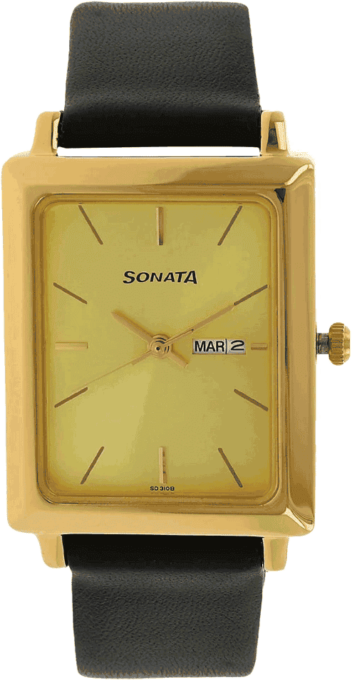 Buy Sonata 7078YL04 Watch in India I Swiss Time House