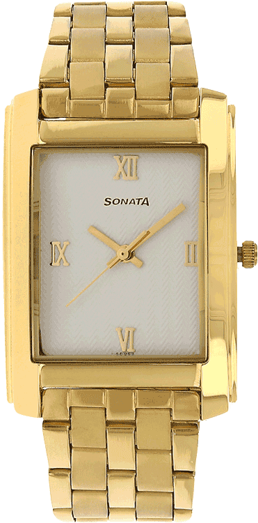 Sonata gold plated watches price list sale