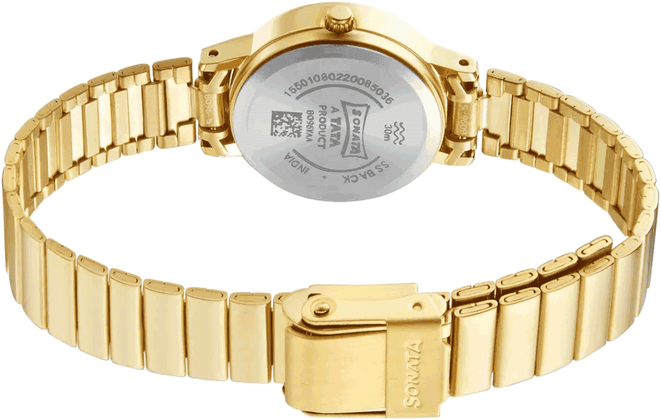 Buy Sonata 8096YM07 Watch in India I Swiss Time House