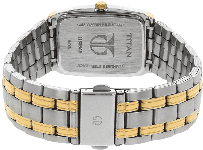 Titan watch 1163 yab price clearance