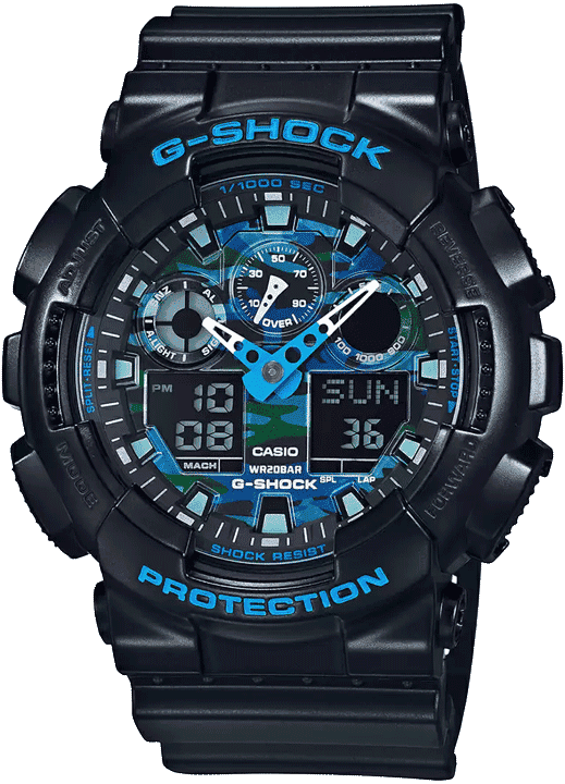 G shock watches blue color best sale