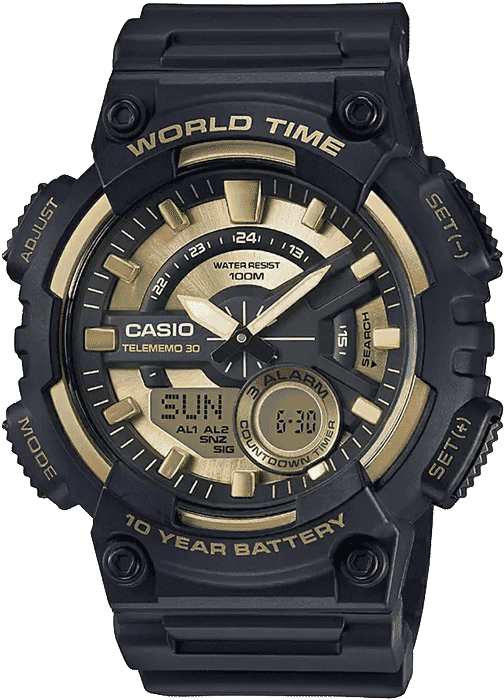 Buy Casio AD206 AEQ 110BW 9AVDF Youth Watch in India I Swiss Time H