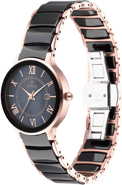 Buy Titan 95016WD01 Watch in India I Swiss Time House