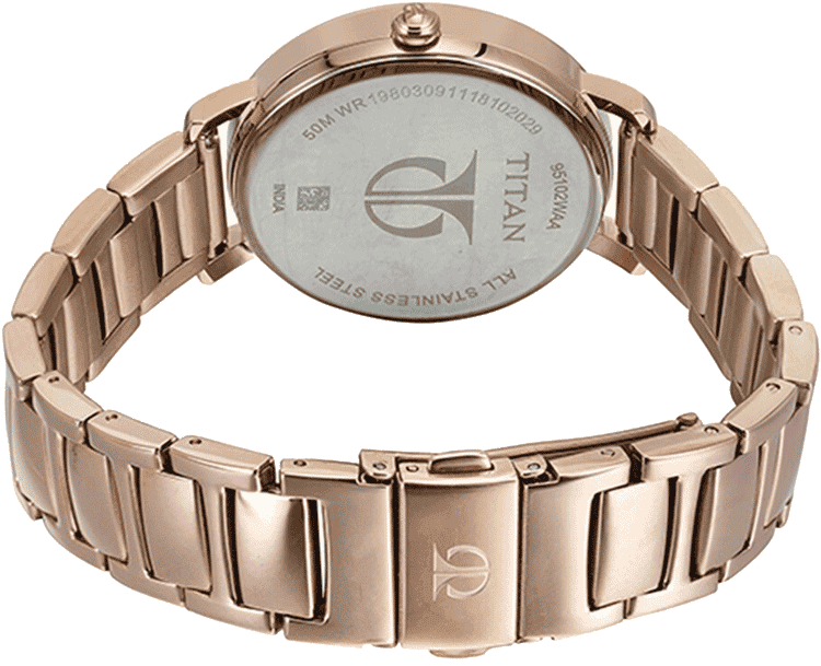 Buy Titan 95102WM02F Watch in India I Swiss Time House