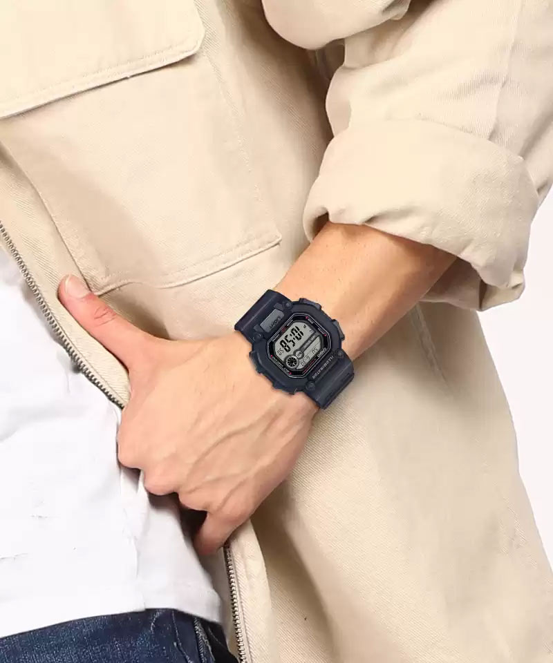 Orologio Casio W-737H-1AVCF - Digitale Uomo Con Retroilluminazione, Cronometro E Resistenza 100 Metri