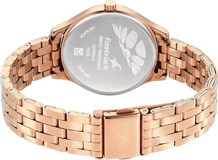 Fastrack titan ss back 30m wr price new arrivals