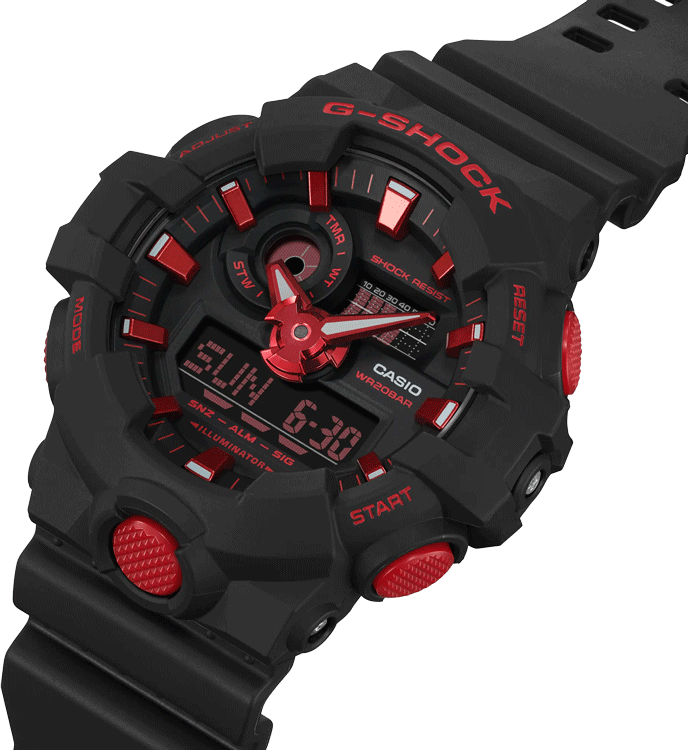 Buy Casio G1308 GA-700BNR-1ADR G-Shock Watch in India I Swiss Time