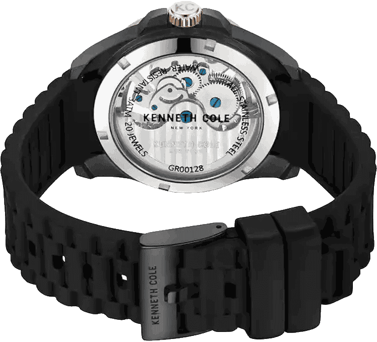 Kenneth Cole New York KC3564 Rectangle Shape Stainless Steel
