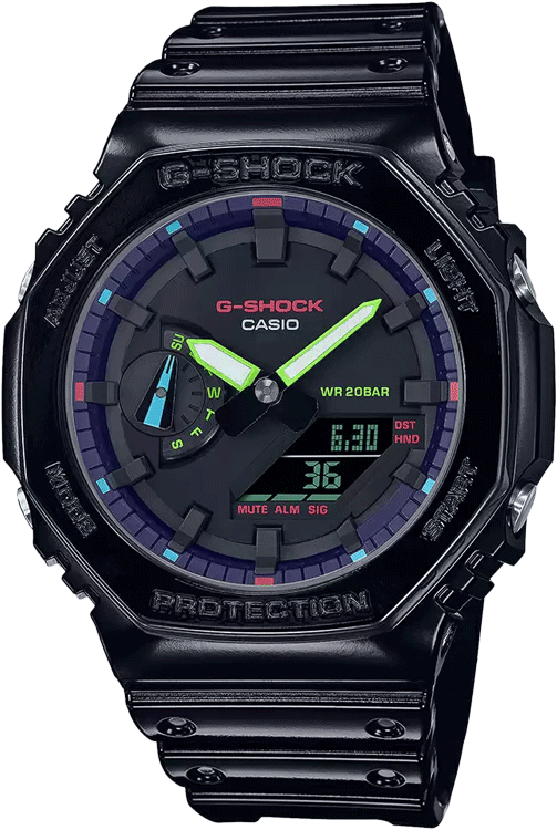 【稼働】CASIO G-SHOCK スクエア メンズ ブラック 腕時計 156196.jpg