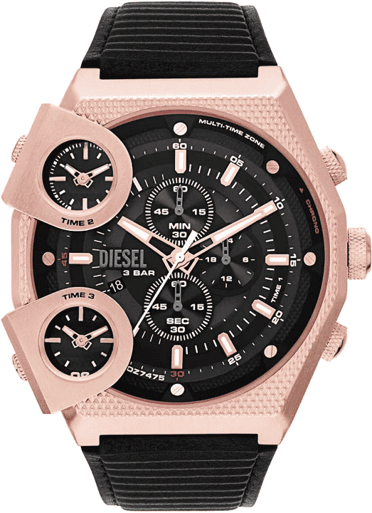 Diesel rose gold watch top