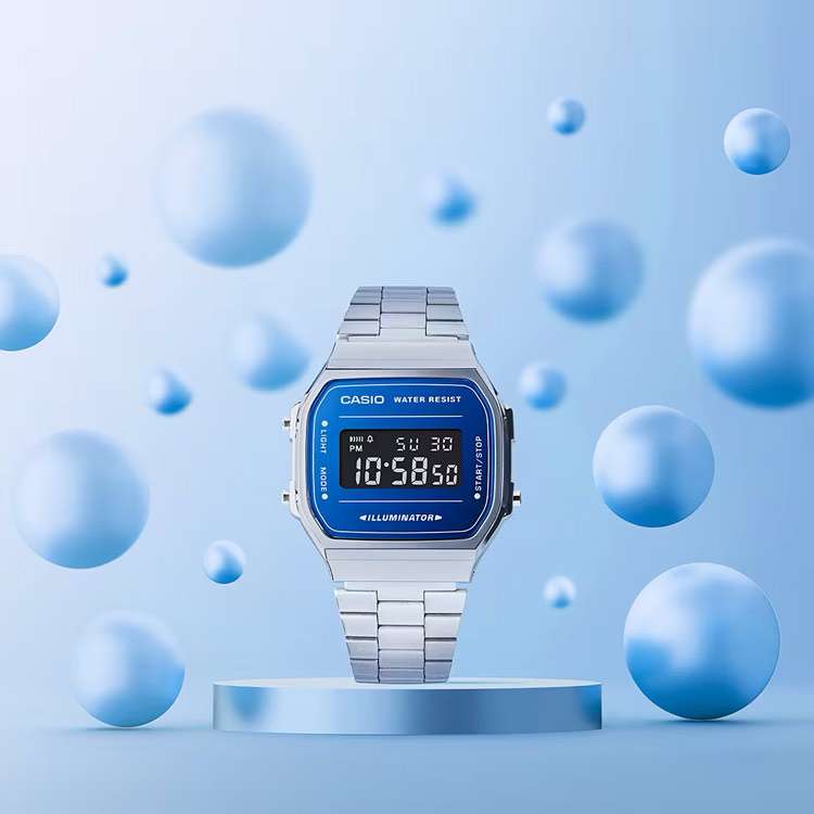 Buy Casio D328 A168WEM 2BDF VINTAGE Watch in India I Swiss Time House