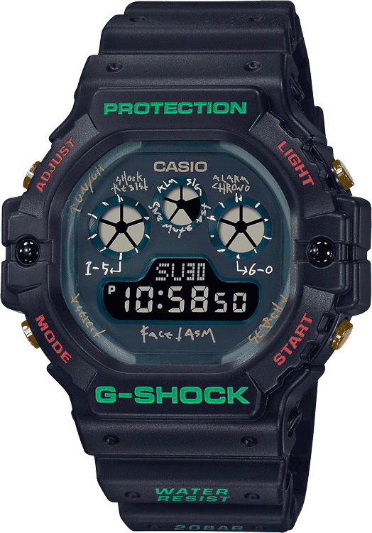 CASIO G-SHOCK ブラック/グリーン　DW-5900TS-1DR 楽天市場】カシオ Gショック ジーショック CASIO G-SHOCK DW