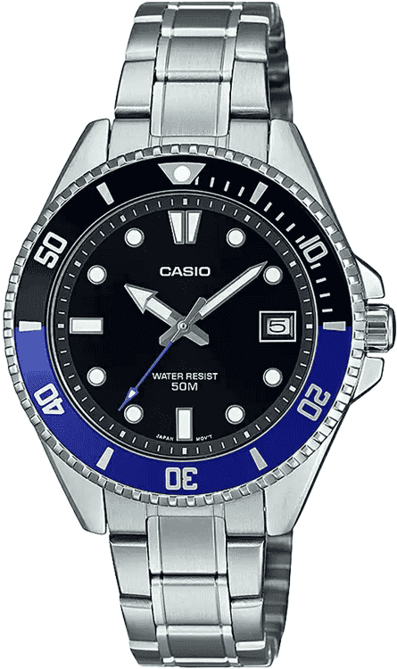 Buy Casio A2196 MDV-10D-1A2VDF ENTICER MEN Watch in India I Swiss