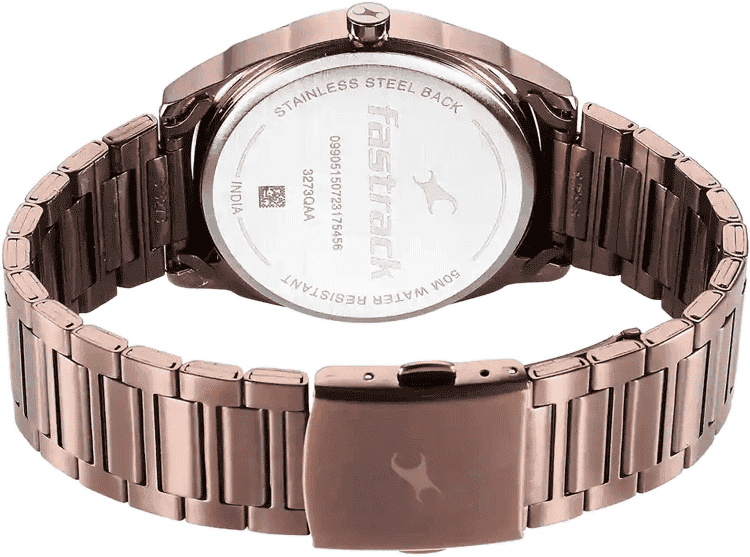 Fastrack watch 50m wr price clearance