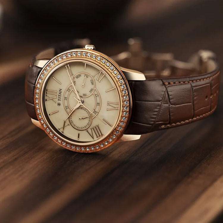 Buy Titan 10002WL01 Watch in India I Swiss Time House