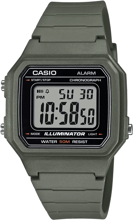 Buy Casio Casio Youth W-217H-3AVDF - I130 Watch in India I Swiss Ti