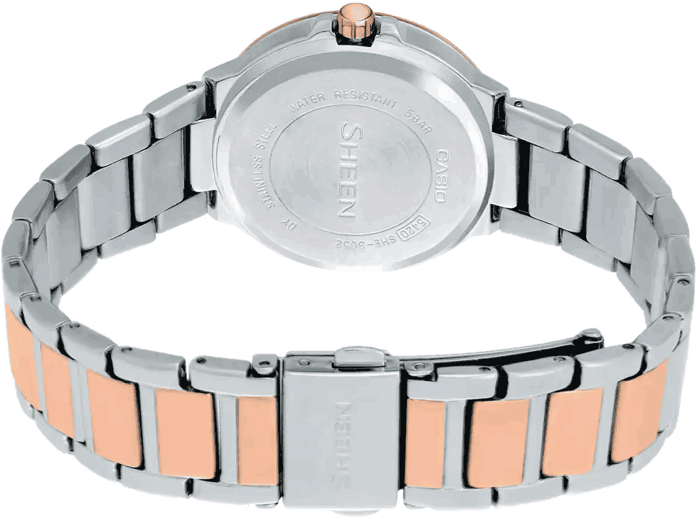 Buy Casio SX189 SHE 3052SPG 7AUDR Sheen Watch in India I Swiss Time