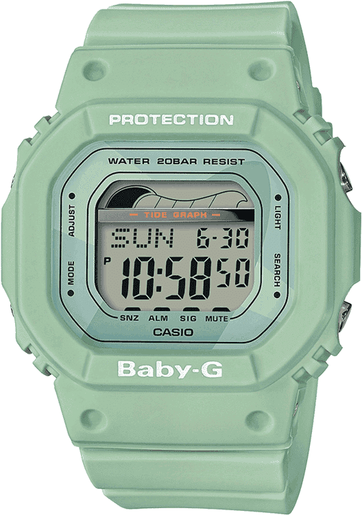 Baby g green color online