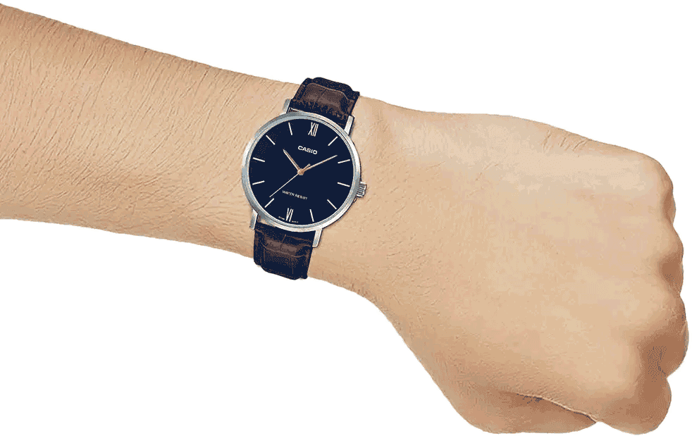 Buy Casio A1616 MTP VT01L 2BUDF Enticer Men Watch in India I Swiss
