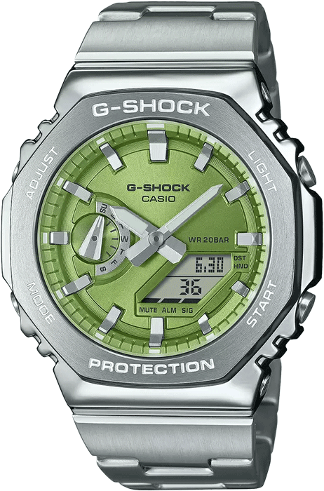 CASIO G-SHOCK 5611 グリーン腕時計 Buy Casio G1611 GM-2110D-3ADR G-SHOCK Watch in India I Swiss Time H
