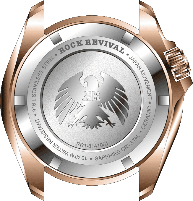 Buy Rock Revival RRQ.8141.RG.B Watch in India I Swiss Time House