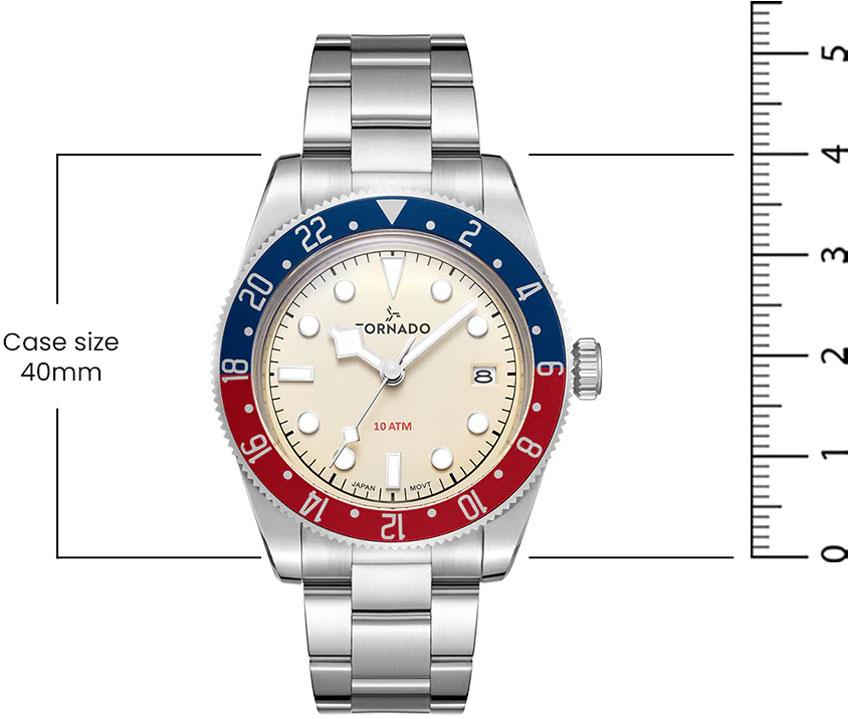ヒノコスメ　タロコタロ☆ Buy Tornado Tornado T24006-B Watch in India I Swiss Time House