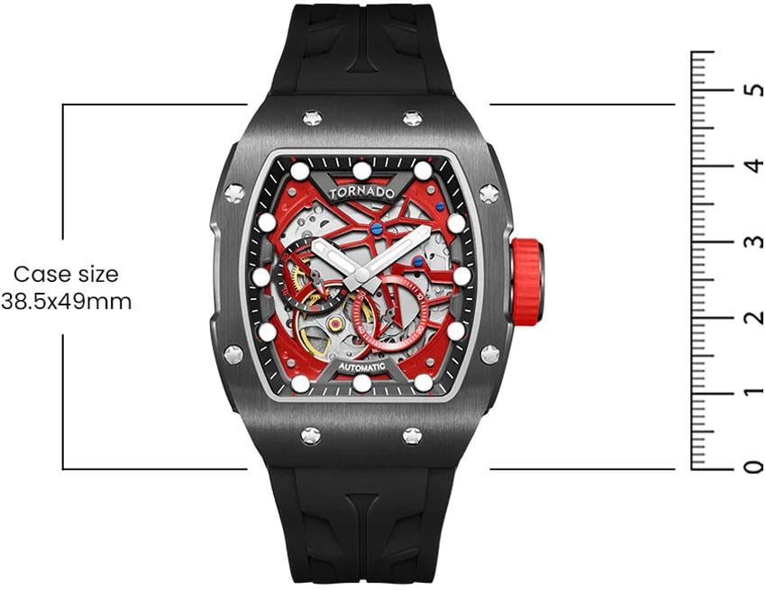 Buy Tornado Tornado T24302-XSBB Watch in India I Swiss Time House