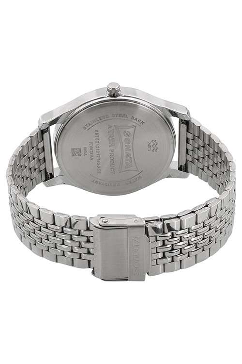 Buy Sonata 77082SM01 Watch in India I Swiss Time House